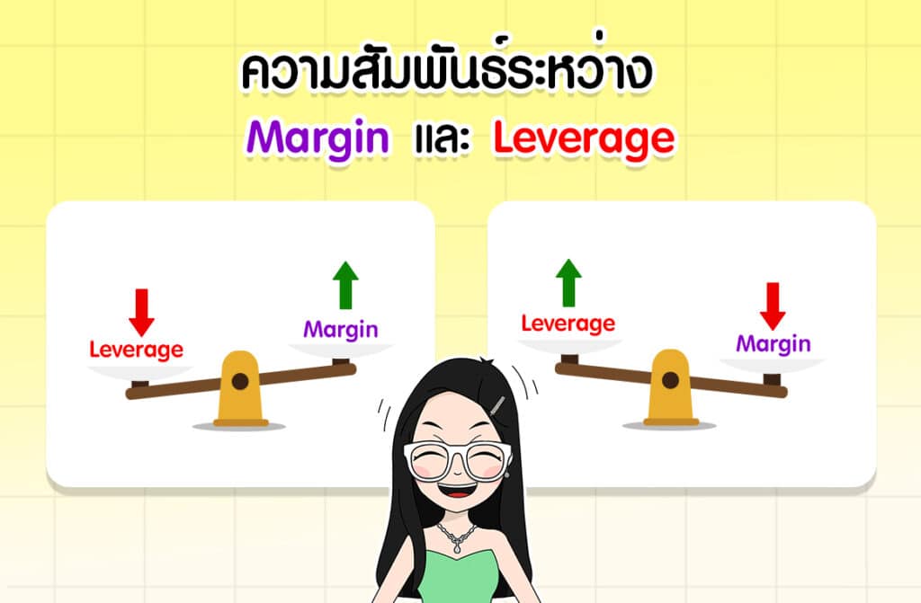 ความสัมพันธ์ระหว่าง Margin และ Leverage ความสัมพันธ์ระหว่าง Margin และ Leverage เป็นอย่างไร?